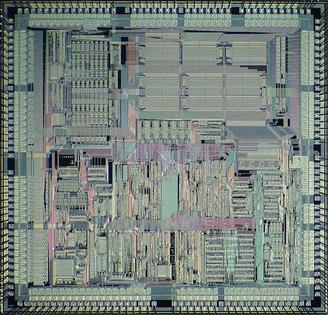 Image of a VLSI die by Pauli Rautakorpi of Wikimedia Commons, licensed under CC BY 3.0